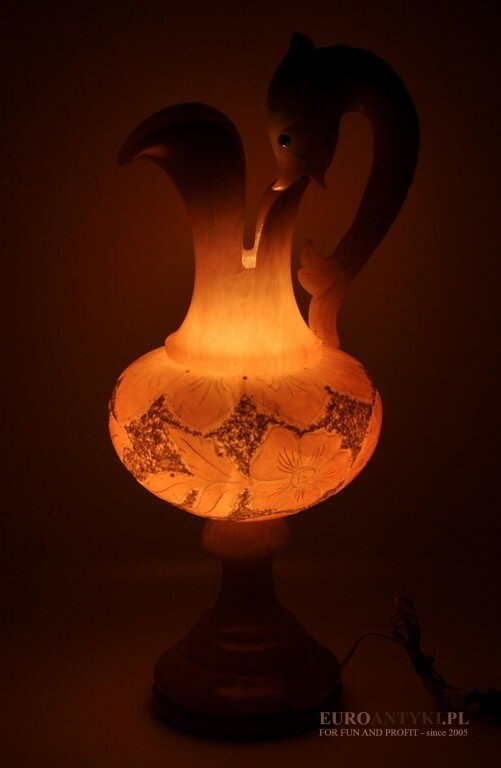 marmurowa lampka